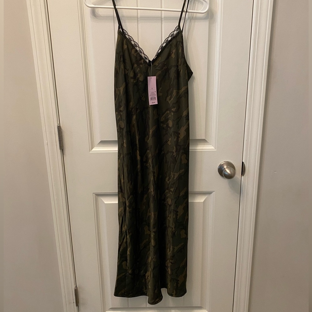 Wild Fable Womens Slip Dress Camouflage